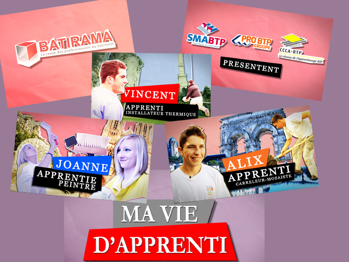 LA WEBSERIE MA VIE D’APPRENTI