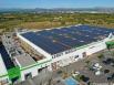 Une centrale photovoltaïque sur le toit d’un Leroy Merlin