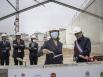 Pose de la première pierre du futur siège d'Engie