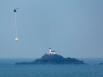 Défi d'une rénovation hors norme, le phare de Tévennec en Bretagne