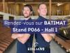 Les solutions innovantes d'EDILIANS à BATIMAT 2024