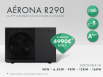 Pompe à chaleur AIR/EAU AÉRONA R290, une alternative plus performante et plus verte