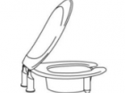 Abattant de wc surélevé