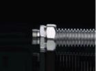 Raccord tube acier annelé / filetage mâle