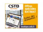 Éditions et Logiciels CSTB : offres spéciales BATIMAT