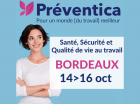 Le salon PREVENTICA du 14 au 16 octobre à Bordeaux