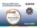 Válvulas ARCO reçoit la Certification EcoVadis pour ses performances durables