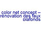 Color net concept logo