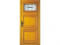 Portes bois héritage vitrage ouvrage
