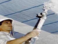 Plafond suspendu T enduit de plâtre