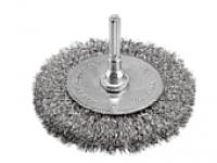 Brosse métallique à fil ondulé