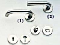 Béquilles double inox