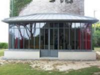Verrière avec toiture zinc