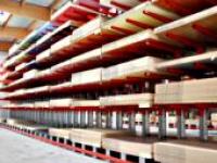 Stockage panneaux sur cantilever