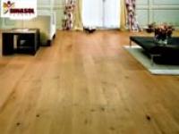 Parquet massif chêne pleinelame brut