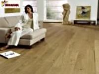 Parquet massif chêne pleinelame verni ou huilé