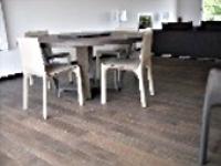 Parquet massif en chêne gris cendre