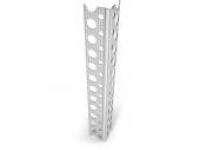 Profilé d’angle cloison sèche Aluminium micro bosselé