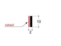 BANDE "HEATSEAL" RIGIDE ADHESIF