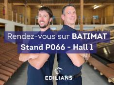 Les solutions innovantes d'EDILIANS à BATIMAT 2024