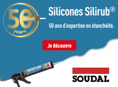 Silicones Silirub® : 50 ans d’expertise en étanchéité.