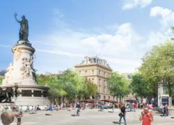 Paris : plus de piétons place de la République ?