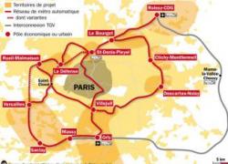 Grand Paris: les 1ers forages du métro avant la fin avril