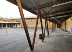 Construction bois : un premier collège en pin des Landes