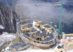 Le refuge du Goûter, construction futuriste, bientôt ouvert