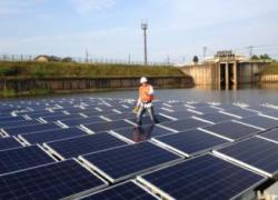 Une PME française vend au Japon une centrale solaire flottante