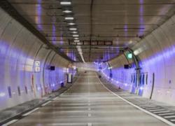 Inauguration du tunnel permettant la traversée souterraine de Toulon