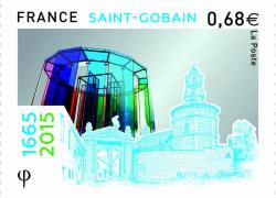 Pour ses 350 ans, Saint-Gobain se paie un timbre