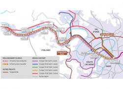 Le prolongement du RER E à l'ouest de Paris repoussé de deux ans