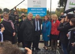 La première route solaire au monde voit le jour en France