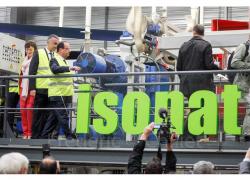 Hollande inaugure la nouvelle usine Isonat-Buitex