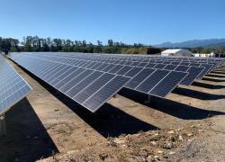 Une nouvelle centrale photovoltaïque avec stockage en Corse