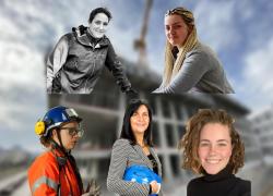 Journée de la femme : 5 femmes du Bâtiment parlent du métier sans filtre !