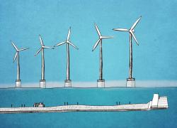Les projets d'installation d'éoliennes en Méditerranée sont prématurés selon plusieurs associations