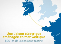 Un projet de liaison électrique entre la France et l'Irlance