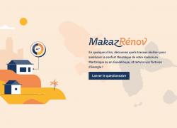 Une plateforme dédiée à la rénovation énergétique en Guadeloupe et Martinique : MakazRénov