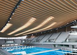Le Centre Aquatique Olympique Métropole du Grand Paris en mode Héritage