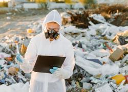 Déchets amiantés stockés illégalement sur un chantier : Bouygues écope d'une amende