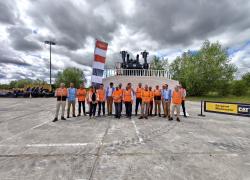 Le D11, le plus gros bulldozer de Caterpillar, sera sur le chantier de Penly mi-juillet