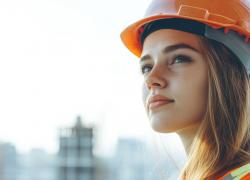Dans le BTP, seulement 2 % de femmes sont sur les chantiers