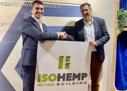 Marché des éco-matériaux : un partenariat IsoHemp® et Chaux Saint-Astier®
