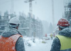 Chantiers : comment anticiper les risques liés au grand froid
