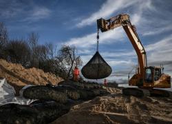 Face à l’érosion côtière, Aquaterra Solutions protège l’île d’Oléron avec ses rock bags