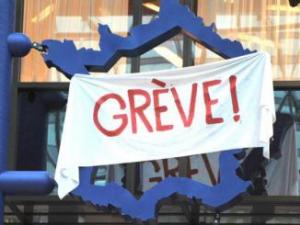 Manifestation au Havre contre l'importation de ciment étranger