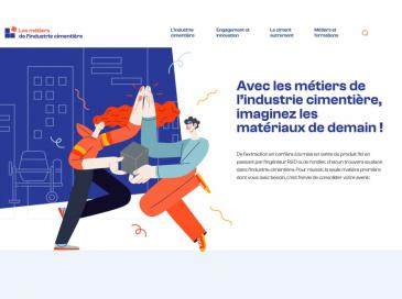 Nouvelle plateforme de métiers pour le Syndicat français de l'industrie cimentière