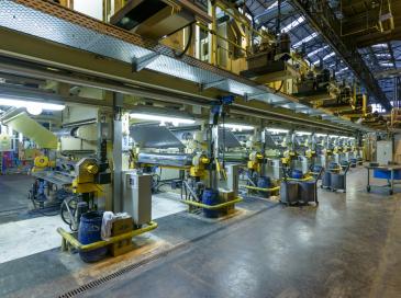 À Reims, Forbo Flooring fabrique deux nouvelles collections de sols PVC hétérogènes